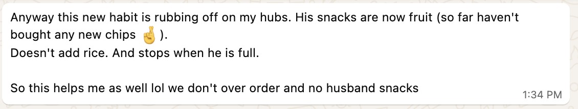 WhatsApp screenshot