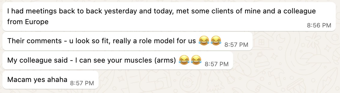 WhatsApp screenshot